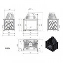 Каминная топка KRATKI ZUZIA 16