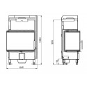 Каминная топка Scan 5003 FL/FR