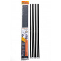 Комплект гибких ручкек, палок для чистки дымохода Savent 6 м х 1,4м.