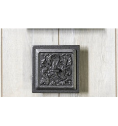 Дверь прочисная из чугуна, сажетруска "Дубок" (155 х 155) KHLP