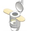 Печь-барбекю Hestia 500 Heat & Grill, садовая печь